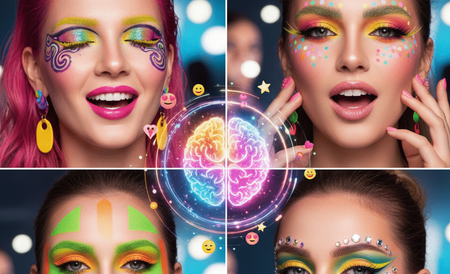 Dopamine Makeup Trend 2025 The Rise of Happy Glam.