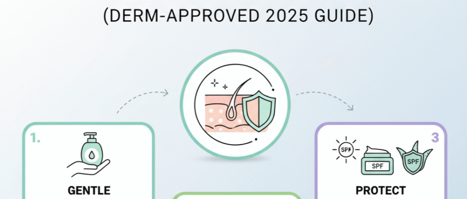 How to Fix a Damaged Skin Barrier Fast (Derm-Approved 2025 Guide).