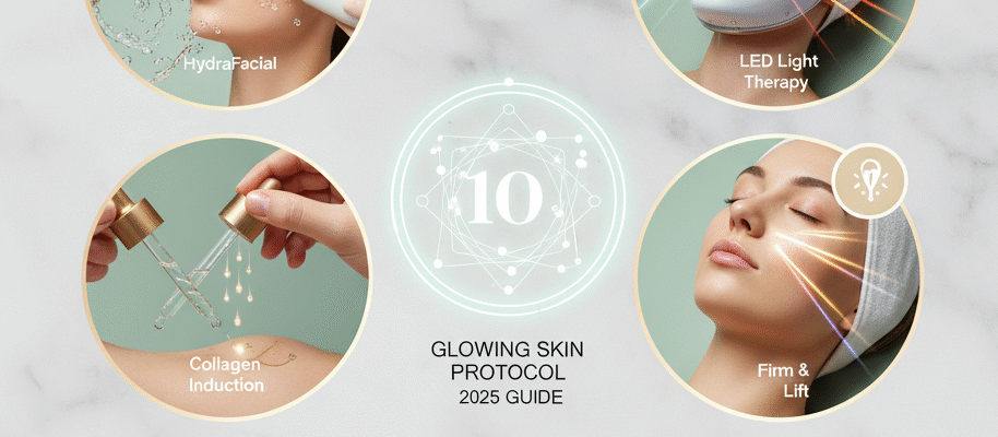 Top 10 Facial Treatments for Glowing Skin in 2025