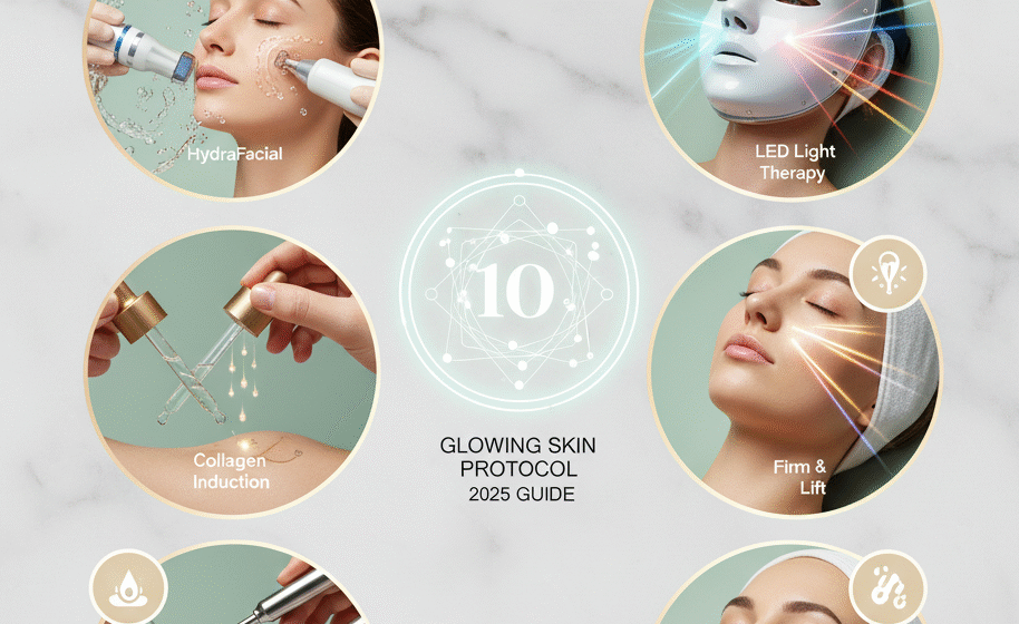 Top 10 Facial Treatments for Glowing Skin in 2025