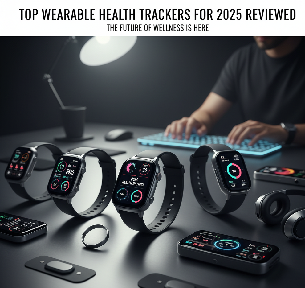 Top Wearable Health Trackers for 2025 Reviewed