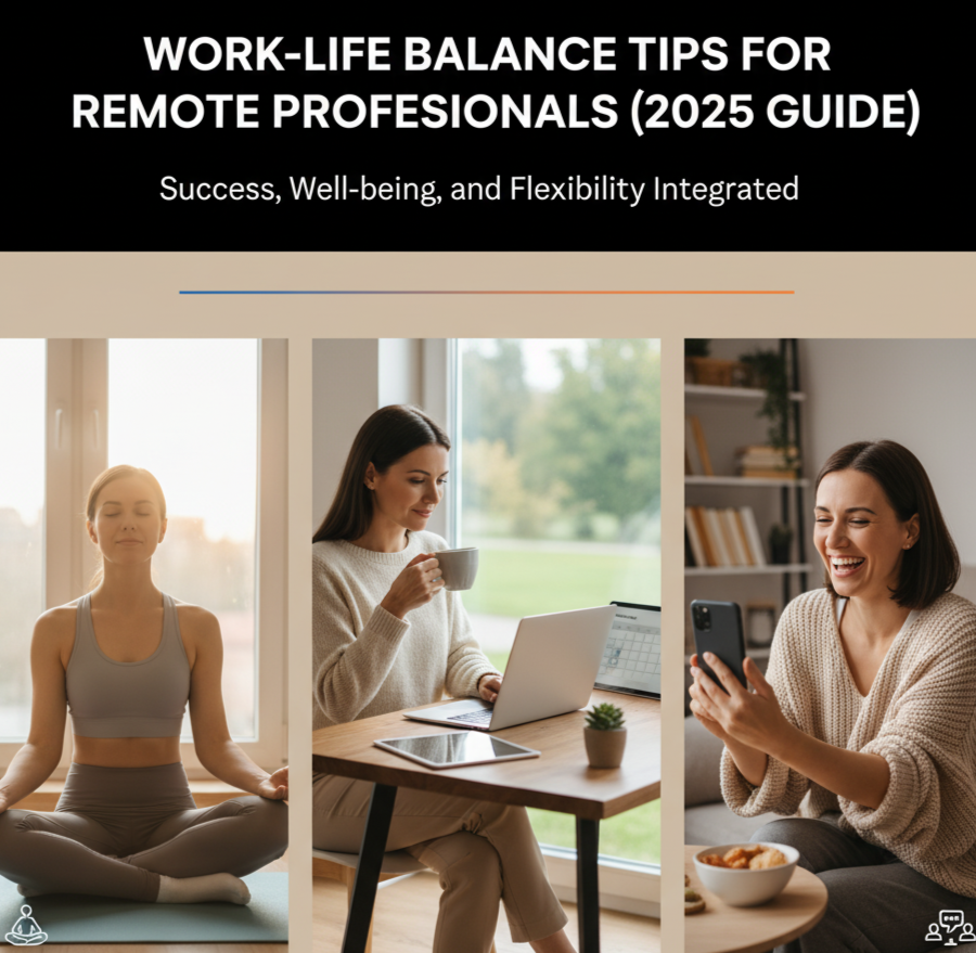 Work-Life Balance Tips for Remote Professionals (2025 Guide)